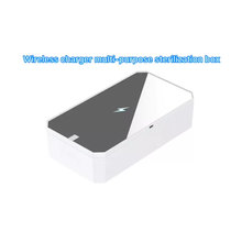 UVC portable sterilizing box with 10W wireless charge with CE FCC ROHS